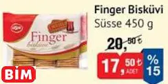 SÜSSE FİNGER BİSKÜVİ